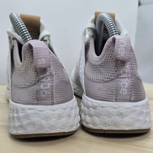 Womens Size 7 - New Balance Fresh Foam Cruz V1 Shoes Running White WCRZRMWS - Picture 6 of 9